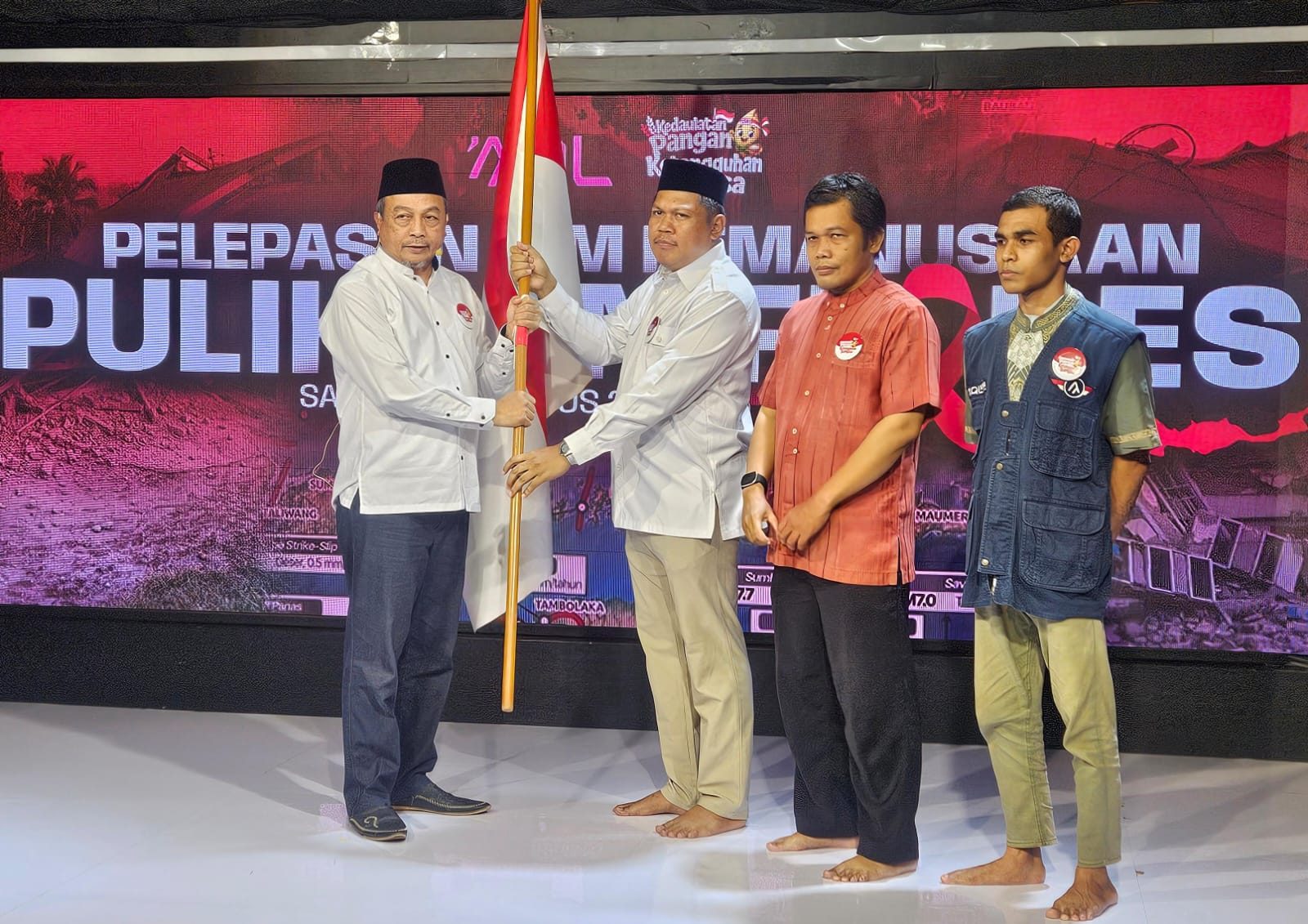 Bantu Korban Gempa, AQL Humanity-SAJID Kirim Relawan-Jurnalis ke Nagekeo
